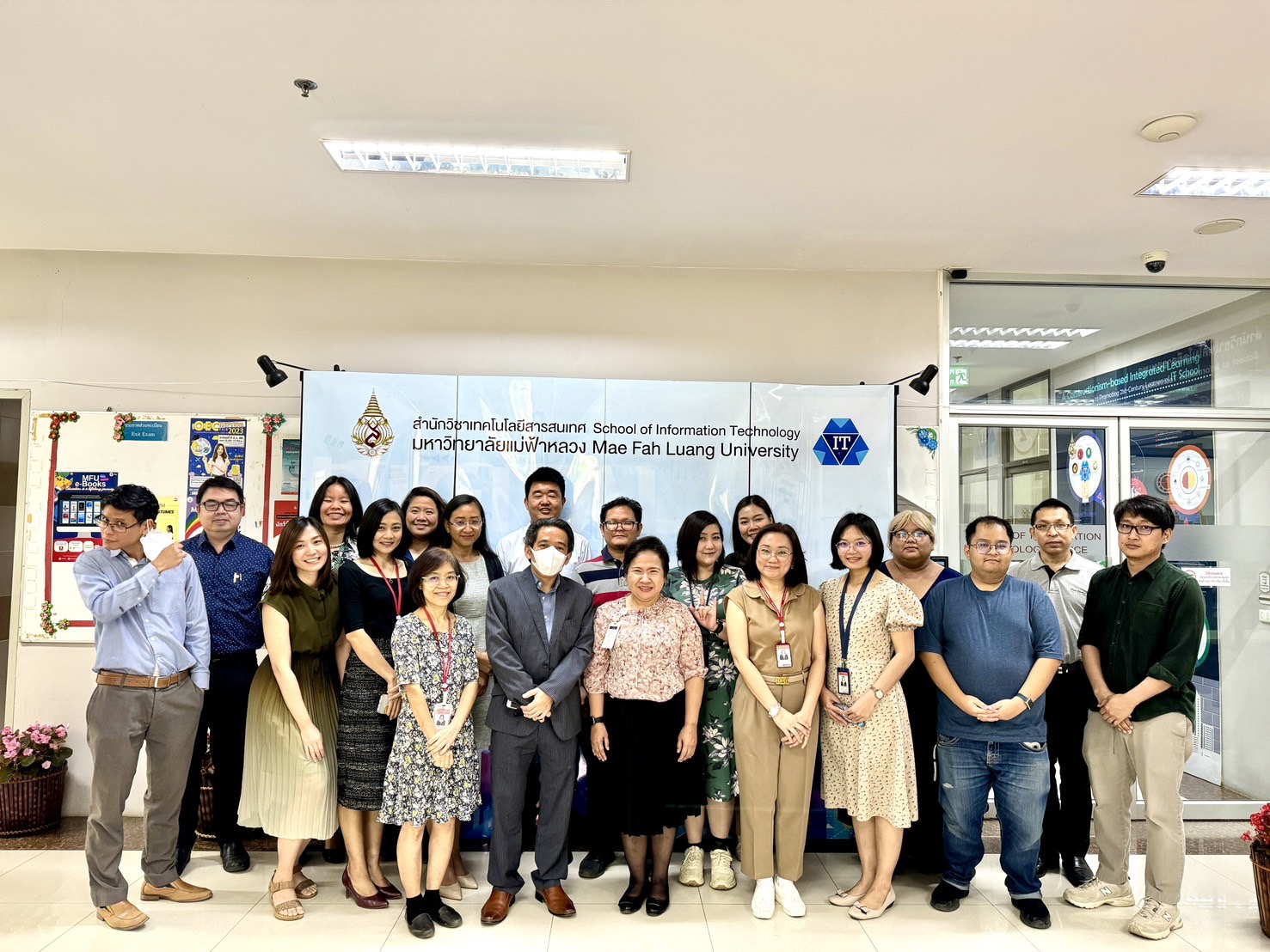 สำนักวิชาเทคโนโลยีสารสนเทศ ร่วมกับ สำนักวิชาพยาบาลศาสตร์ และสถาบันนวัตกรรมการเรียนรู้ มฟล. จัดกิจกรรม 