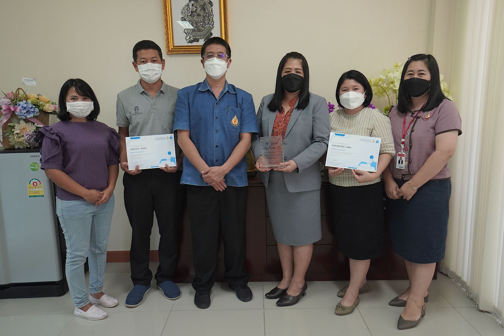 สำนักวิชาเทคโนโลยีสารสนเทศ ได้ดำเนินโครงการพัฒนาและถ่ายทอดรูปแบบการเรียนรู้แบบผสมผสานของ MFU สำหรับยุค New Normal