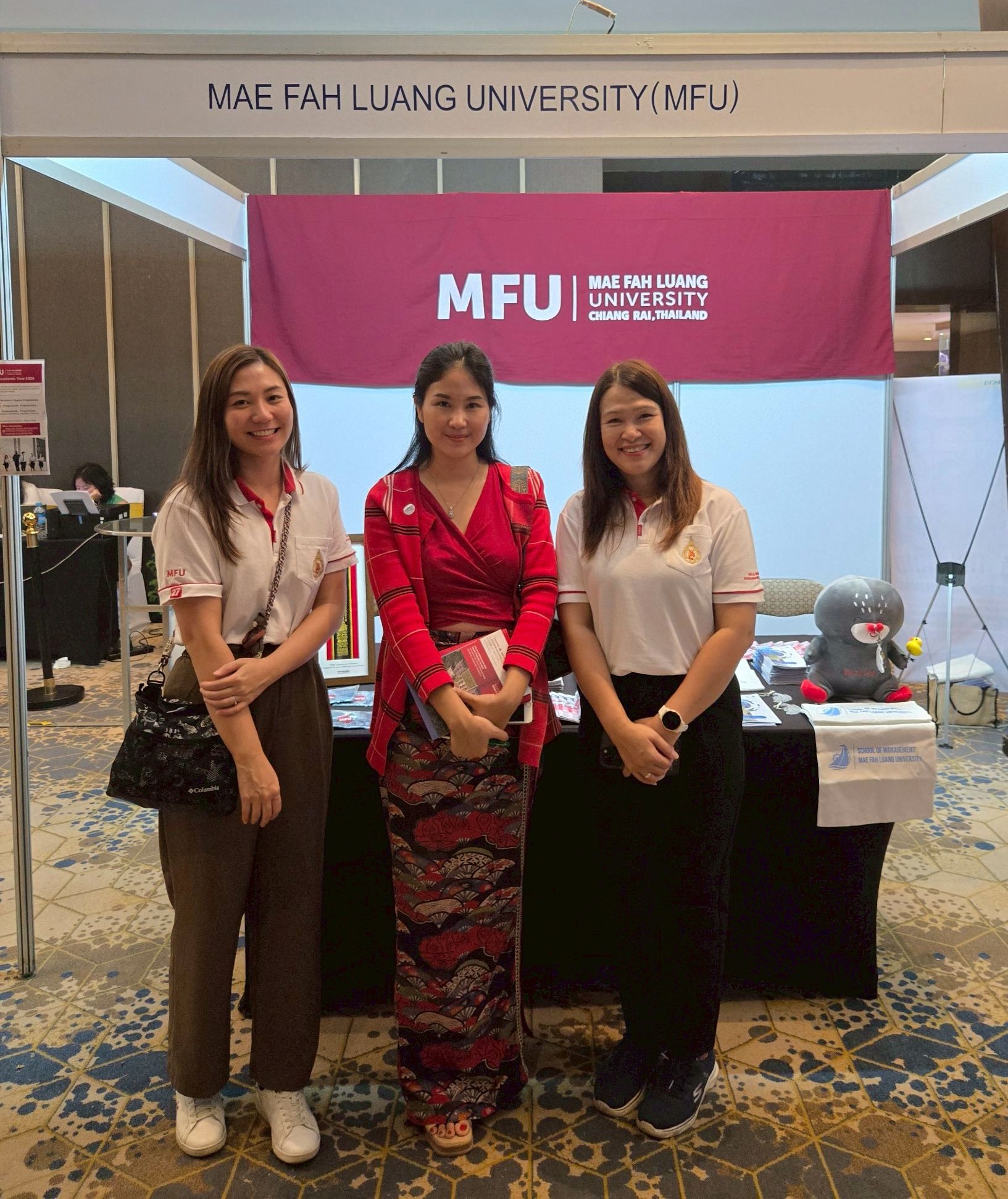 ผู้ช่วยศาสตราจารย์ ดร.ภัทรมน วุฒิพิทยามงคล ร่วมคณะผู้แทนมหาวิทยาลัยเดินทางไปเข้าร่วมงาน Thailand Education Fair (Myanmar) 2025